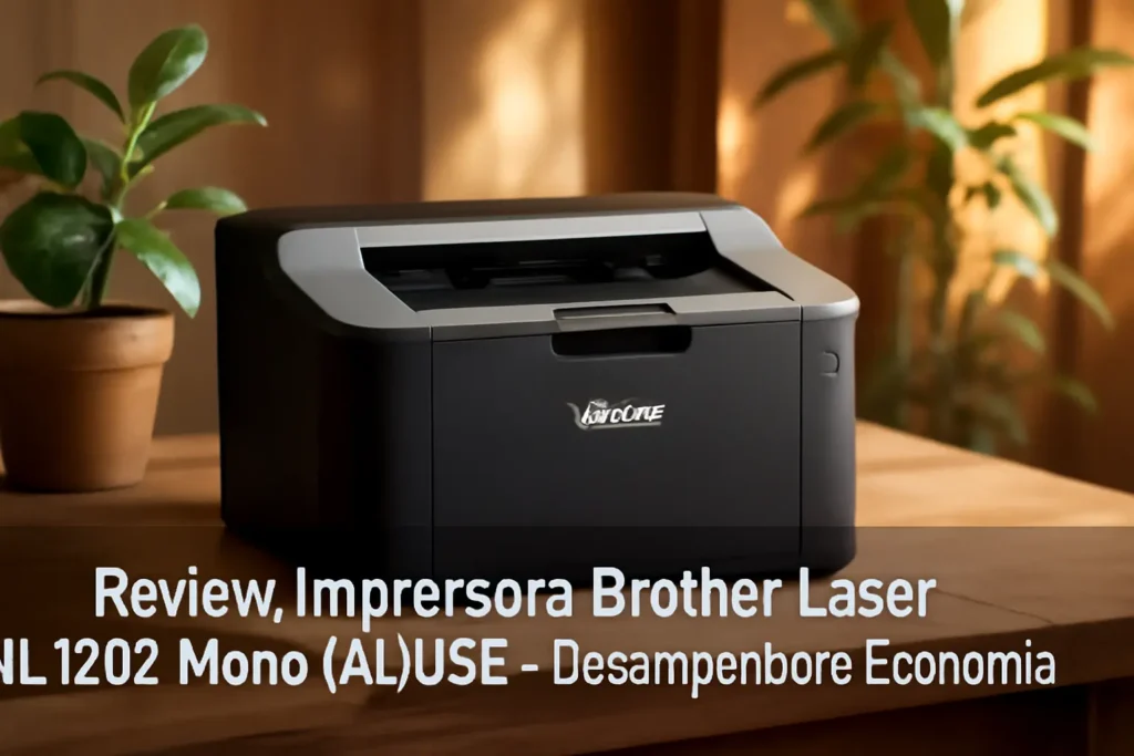 Impressora Brother Laser HL1202 Mono (A4) USB: Desempenho e Economia