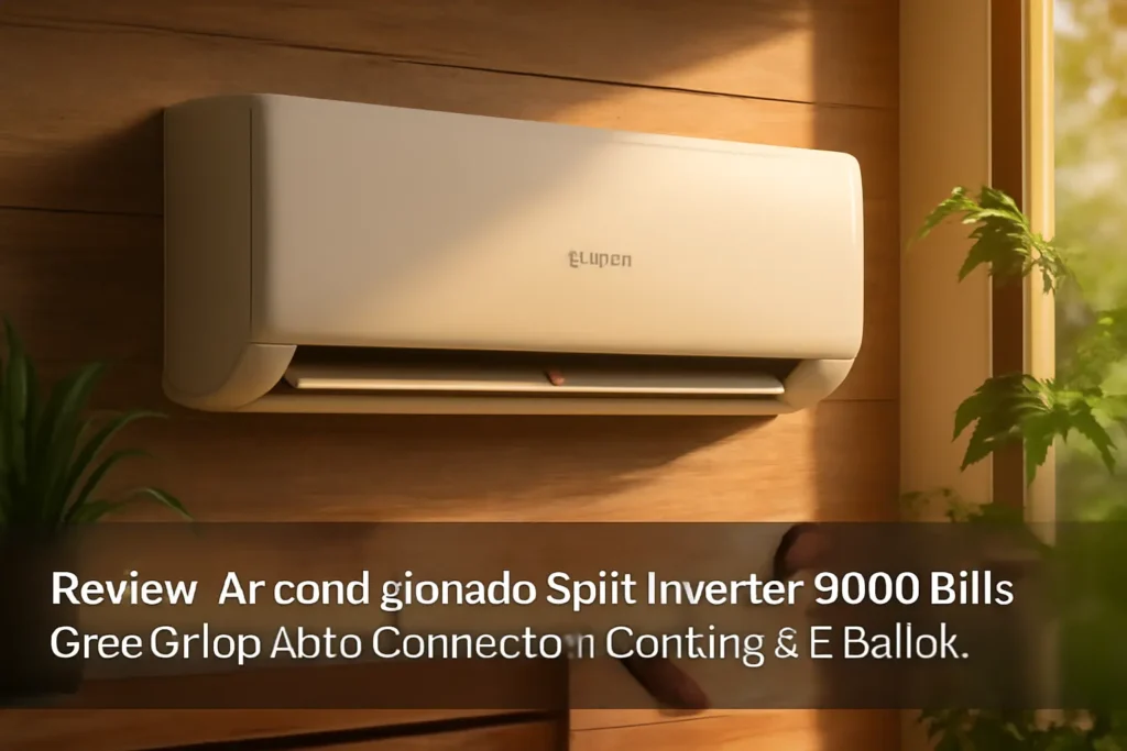 Ar-condicionado Split Inverter 9000 Btus Gree G-top Auto Connection: Conforto e Eficiência para Sua Casa