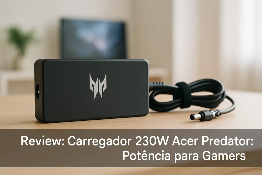Carregador 230W Acer Predator: Potência para Gamers