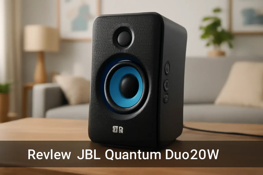JBL Quantum Duo 20W - Caixa de Som Gamer com Bluetooth