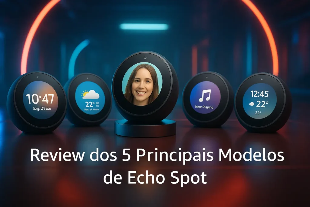 Os 5 Principais Modelos de Echo Spot