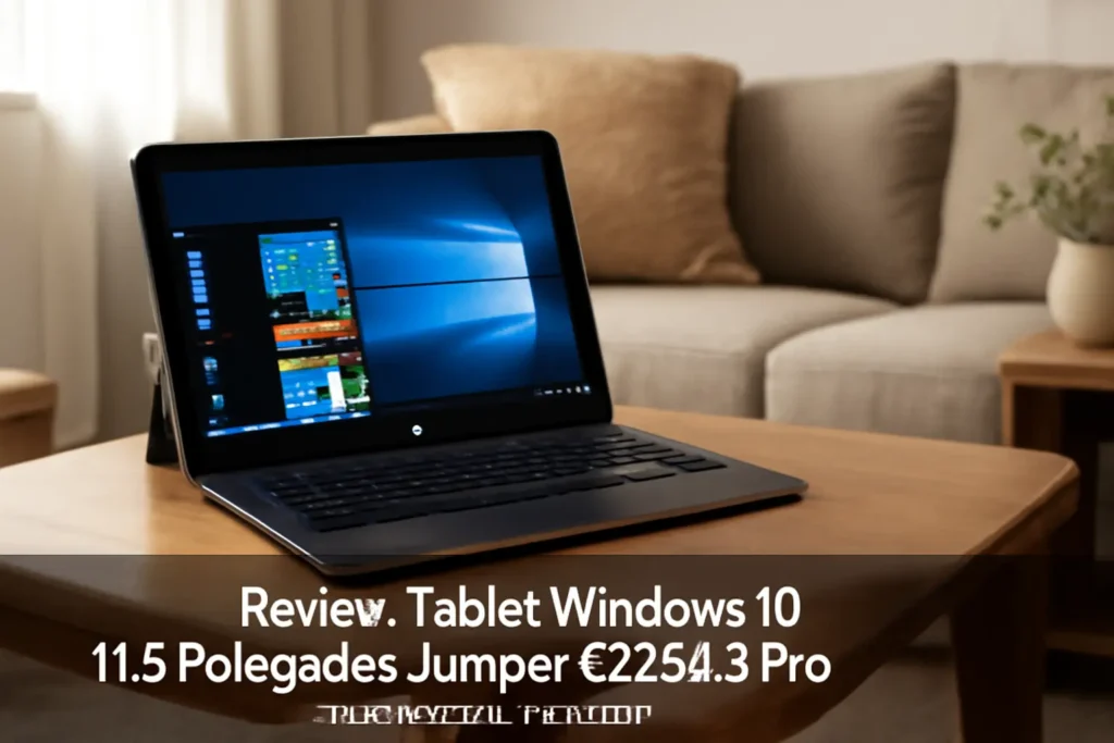 Tablet Windows 10 11,6 Polegadas Jumper EZpad 6 Pro: Desempenho e Versatilidade