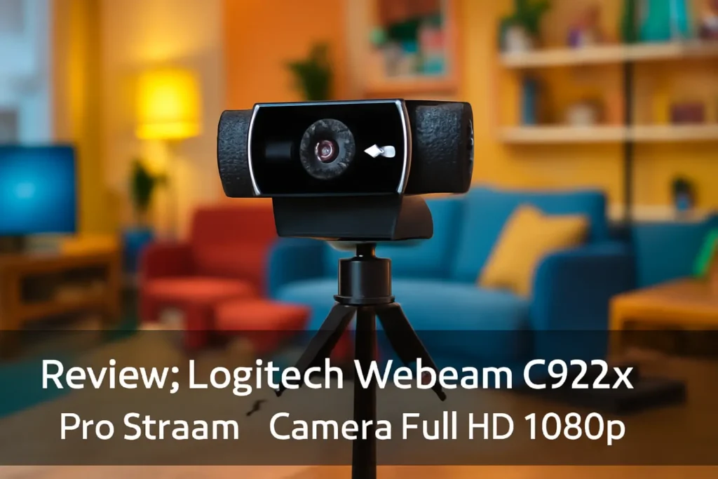 Logitech Webcam C922x Pro Stream – Câmera Full HD 1080p