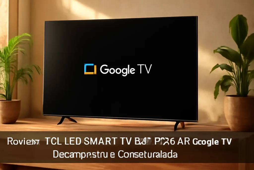 TCL LED SMART TV 50” P755 4K UHD Google TV: Desempenho e Conectividade