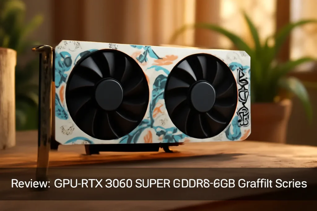GPU RTX 2060 SUPER GDDR6 8GB Graffiti Series: Desempenho e Potência em Alta