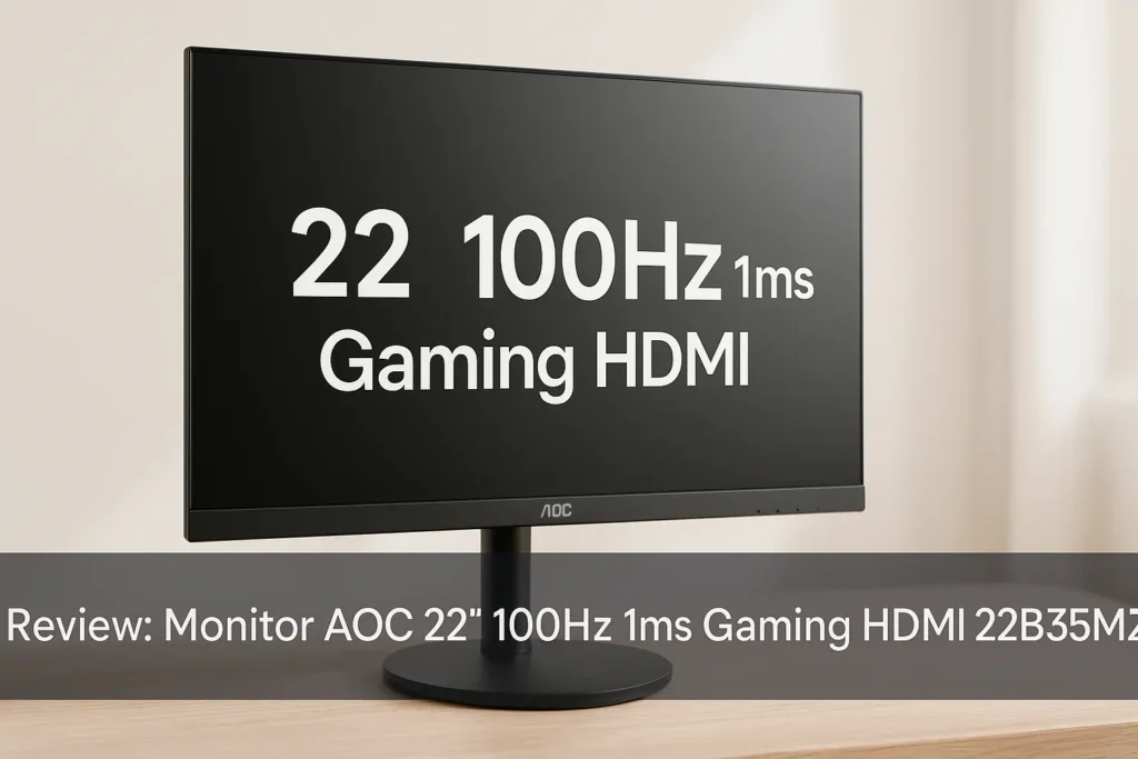 Monitor AOC 22" 100Hz 1ms Gaming HDMI 22B35HM2