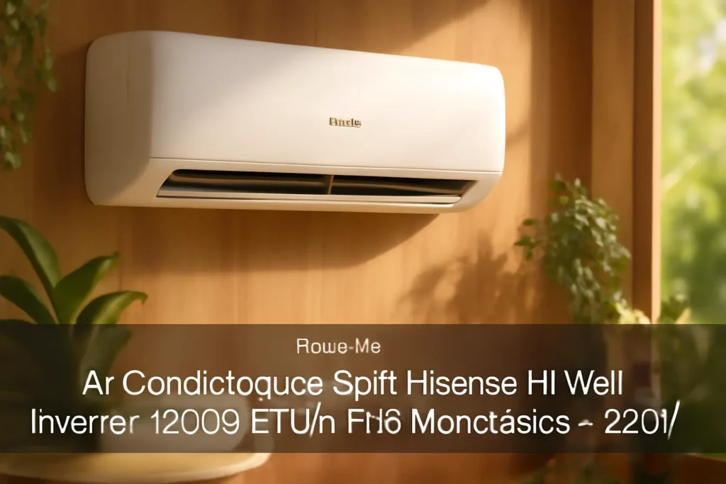 Ar Condicionado Split Hisense Hi Wall Inverter 12.000 BTU/h Frio Monofásico - 220V: Eficiência e Conforto