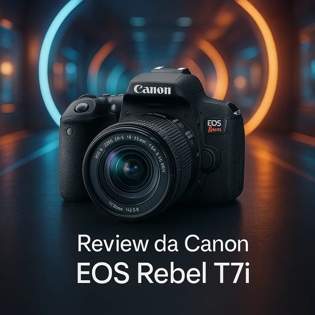 Cinco Principais Modelos de Canon dslr Rebel t7i