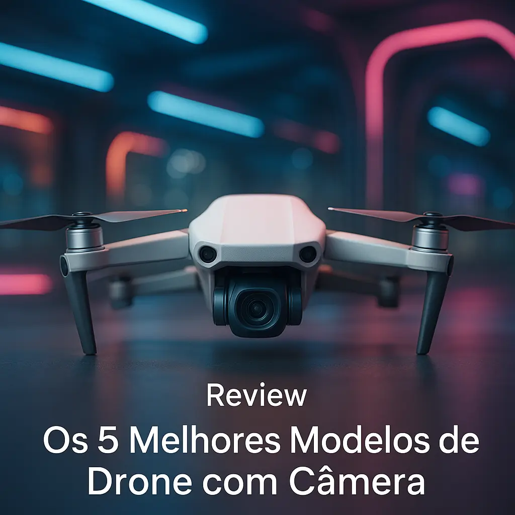 Os 5 Melhores Modelos de drone com câmera