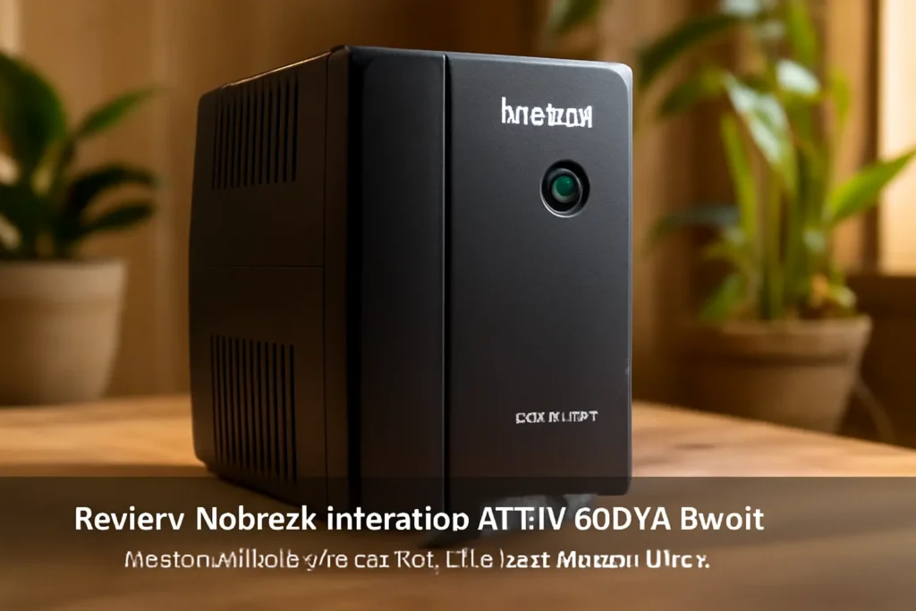 Nobreak Interativo ATTIV 600VA Bivolt Preto Intelbras: Proteção Confiável para Seus Equipamentos