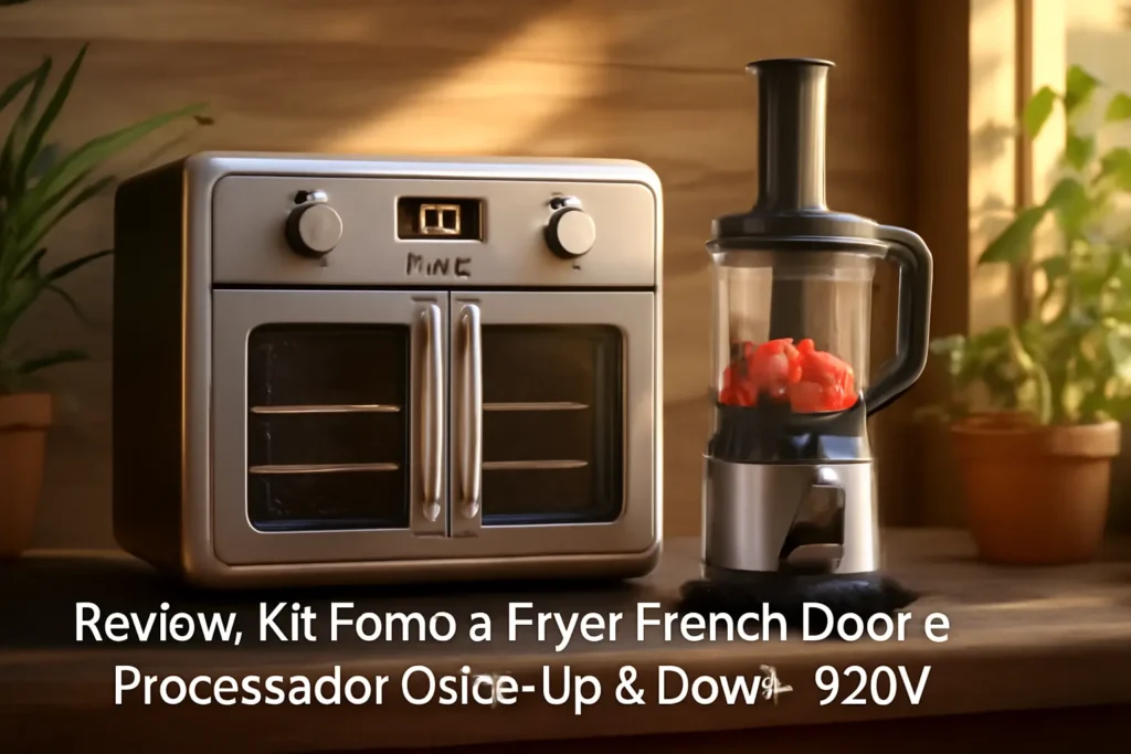 Kit Forno e Fryer French Door e Processador Oster Up & Down - 220V: Potência e Versatilidade para Sua Cozinha