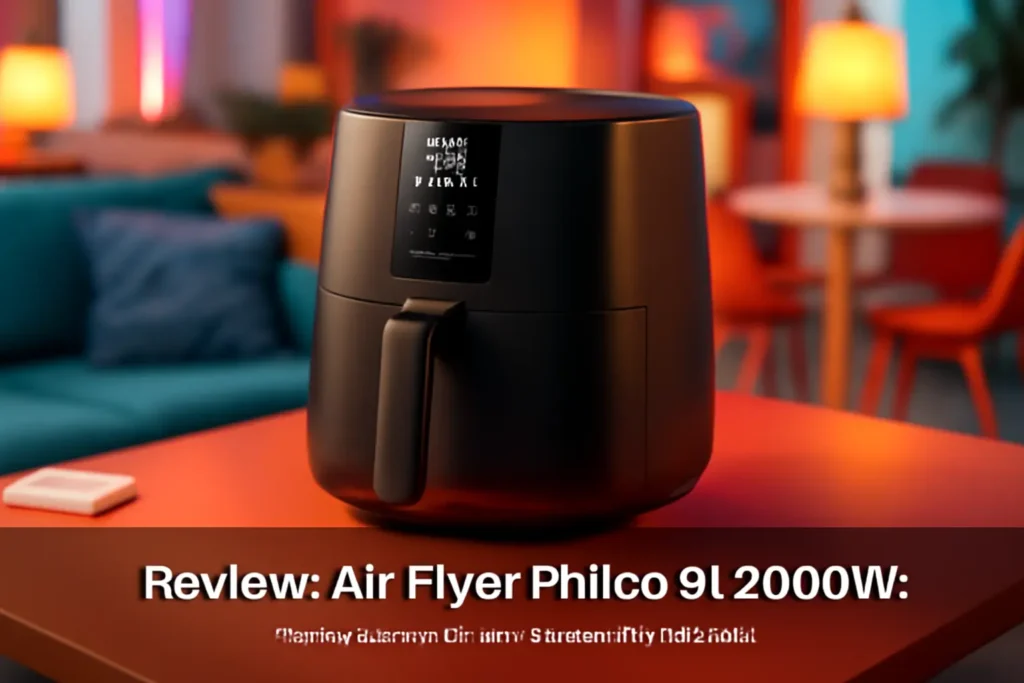 Air Fryer Philco 9L 2000W: Potência e Praticidade na Cozinha