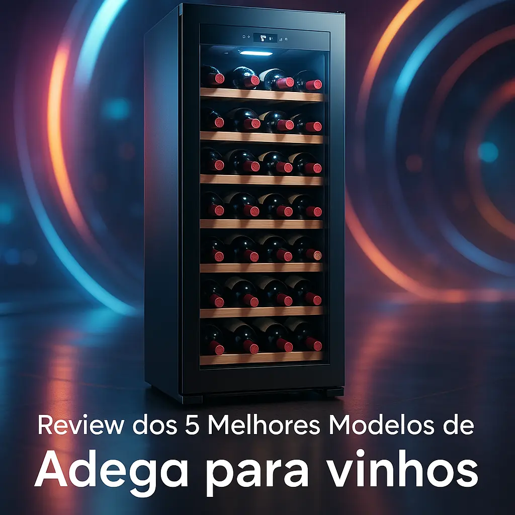 Os 5 Melhores Modelos de Adega para vinhos