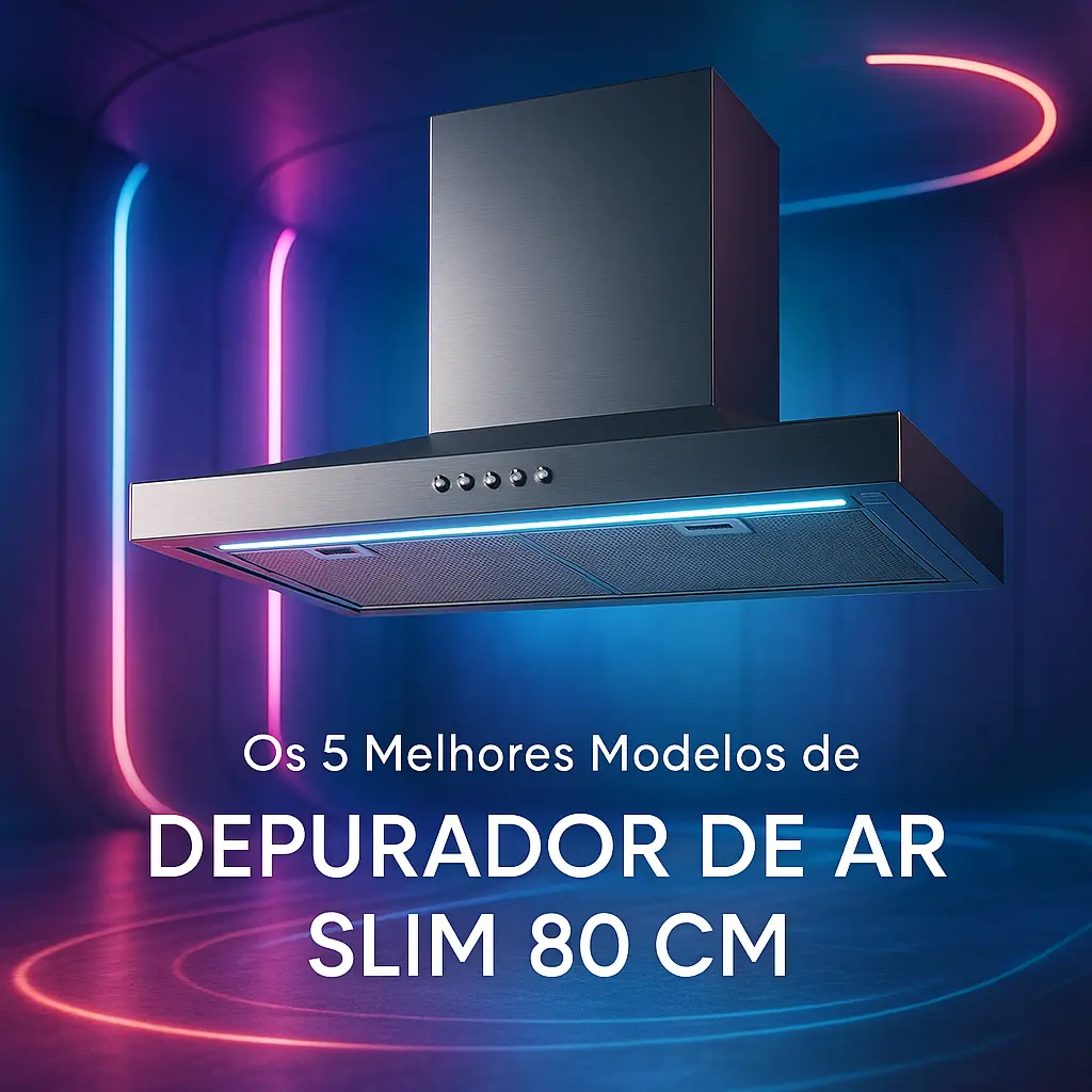 Os 5 Melhores Modelos de depurador de ar slim 80 cm