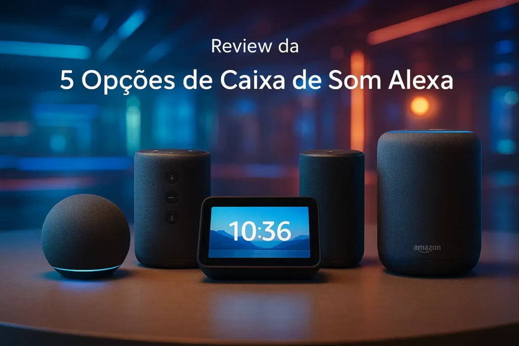 Top 5 Opções de caixa de som Alexa