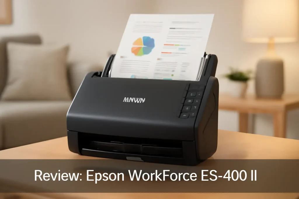 Epson WorkForce ES-400 II: Agilidade Profissional em Digitalização