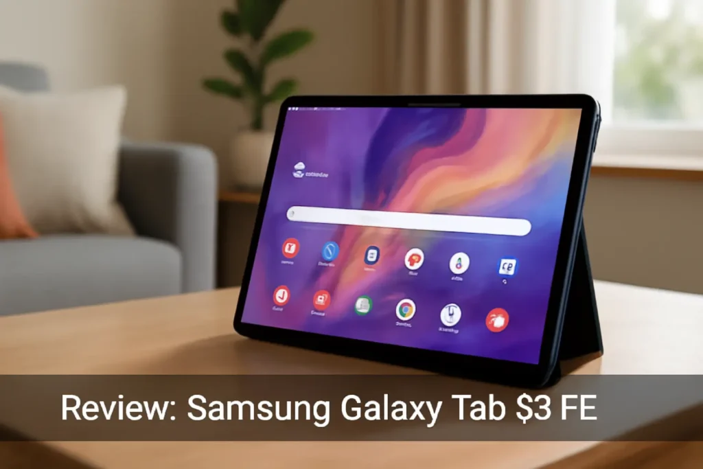 Tablet Samsung Galaxy Tab S10 FE: Desempenho e Tela Imersiva