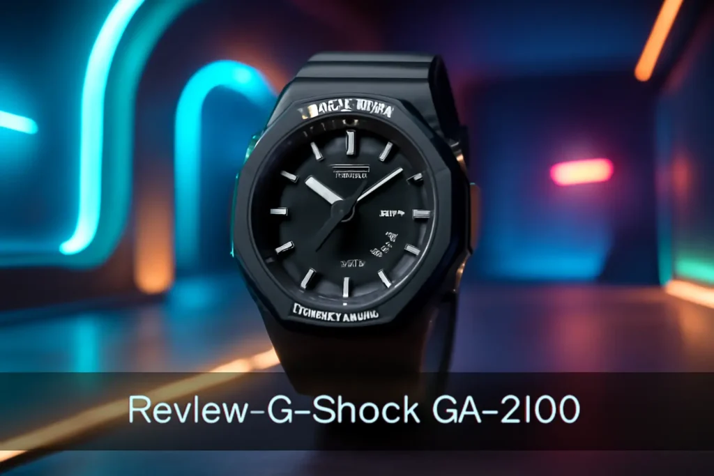G-Shock GA-2100: Estilo, Resistência e Leveza