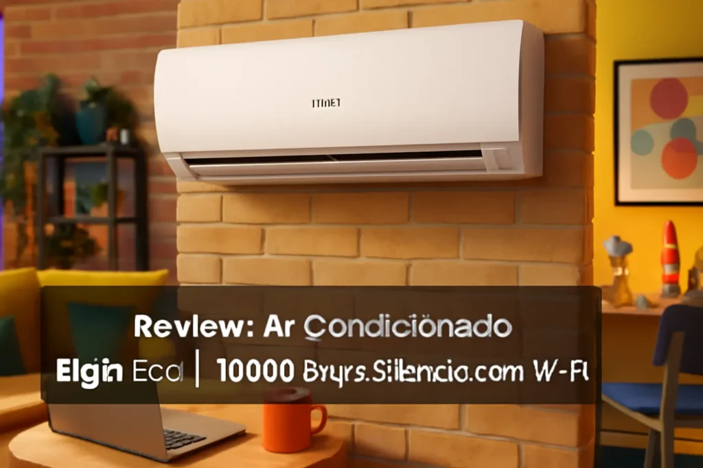 Ar Condicionado Elgin Eco II 18000 Btus: Silêncio com Wi-Fi