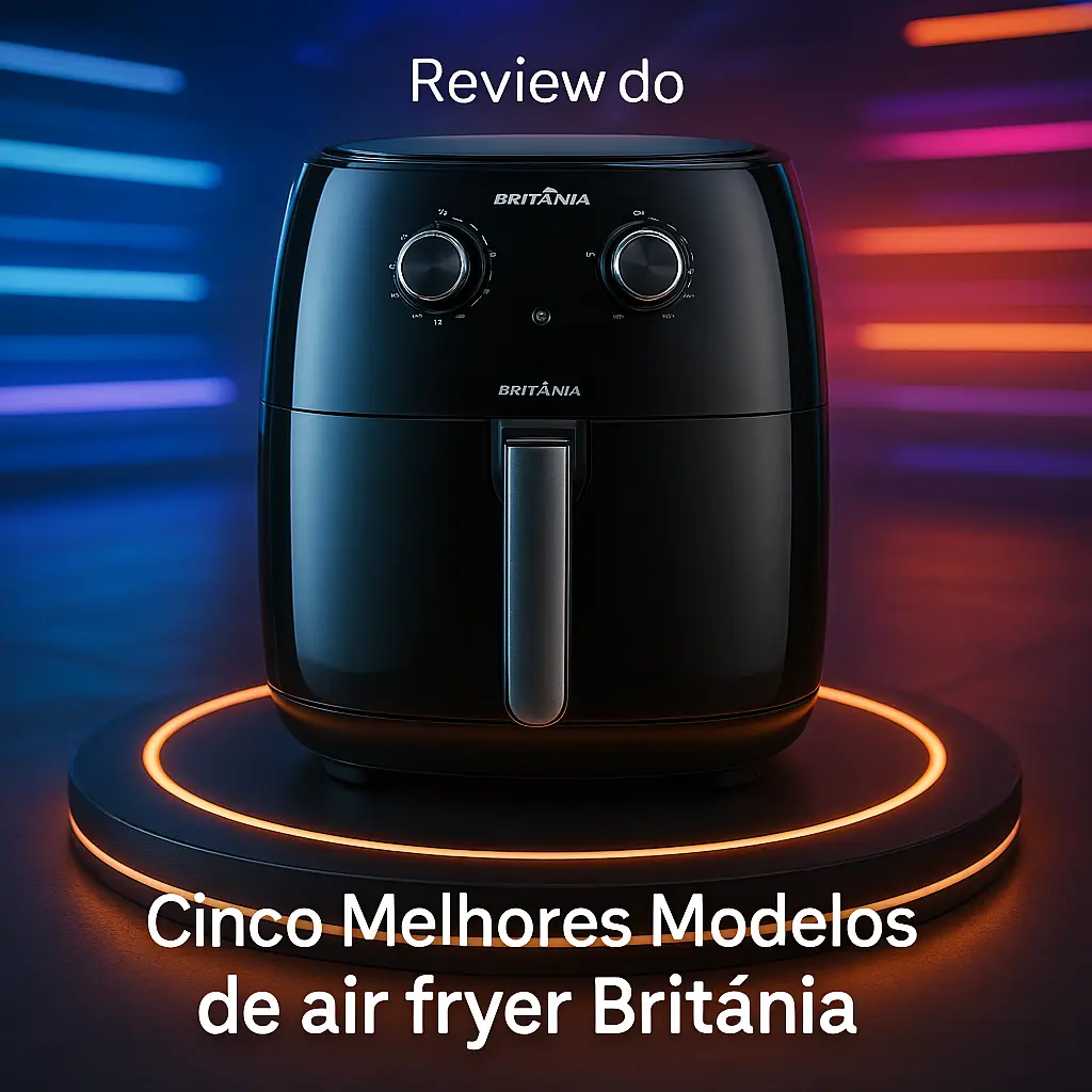 Cinco Melhores Modelos de air fryer Britania