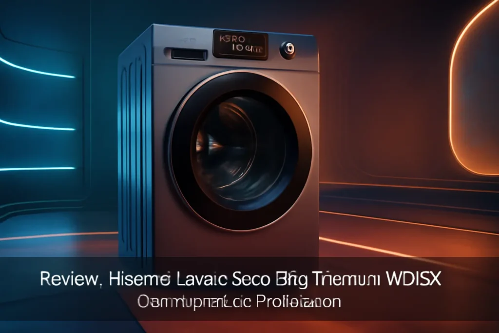 Hisense Lava e Seca 13kg Titanium WD13X: Desempenho e Praticidade