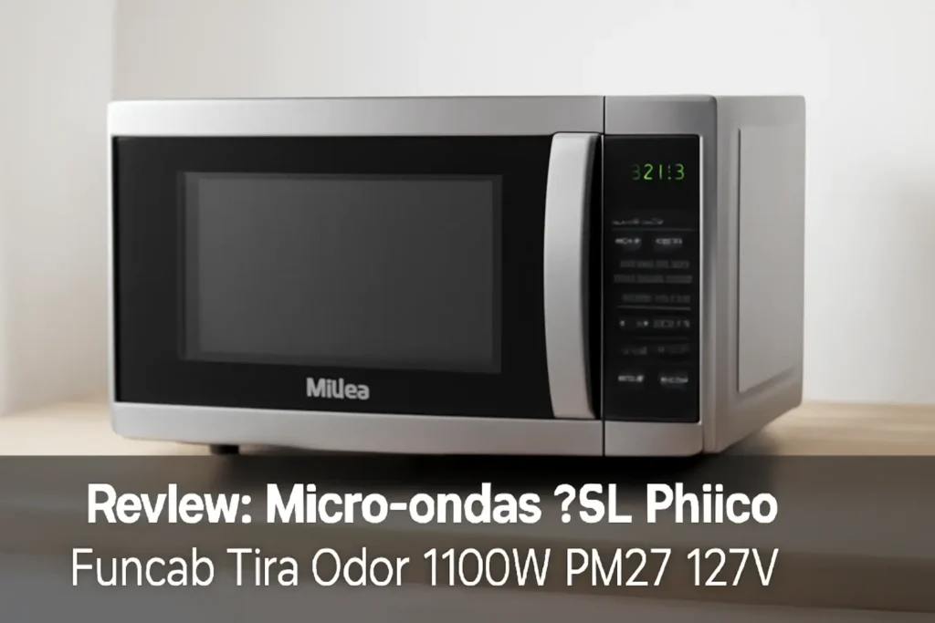 Micro-ondas 25L Philco Função Tira Odor 1100W PM27 127V: Desempenho e Praticidade