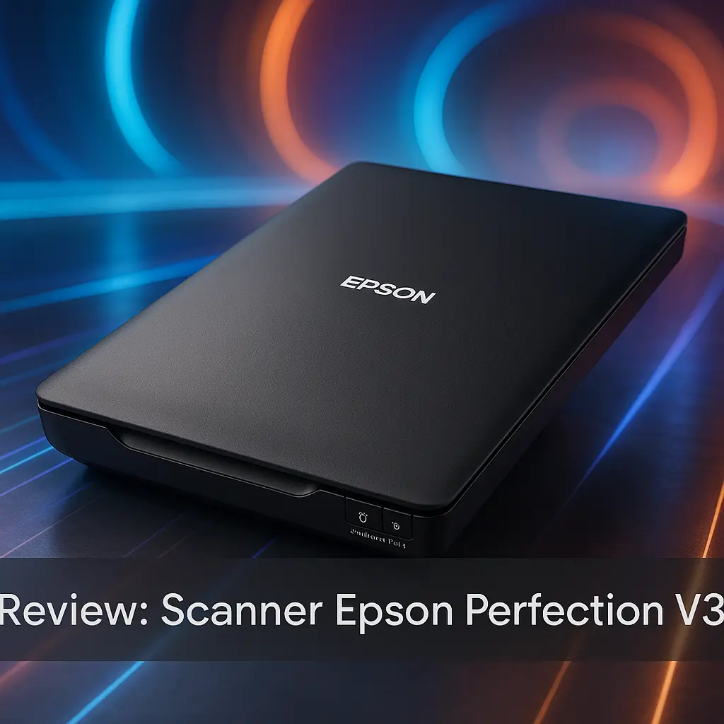 Scanner Epson Perfection V39 II: Portátil, leve e eficiente