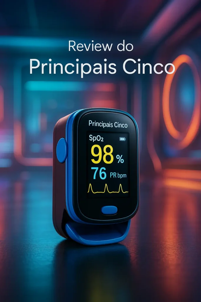 Principais Cinco oximetro de pulso