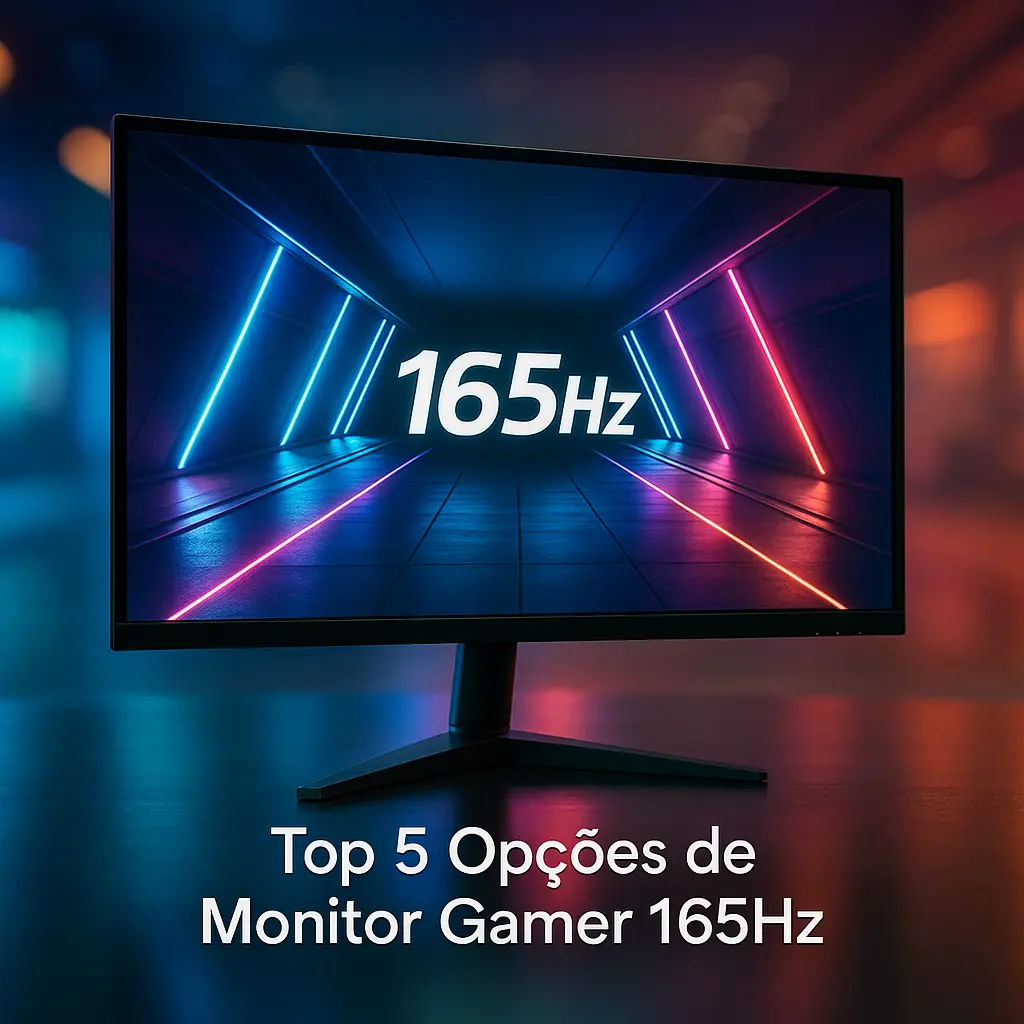 Top 5 Opções de monitor gamer 165hz