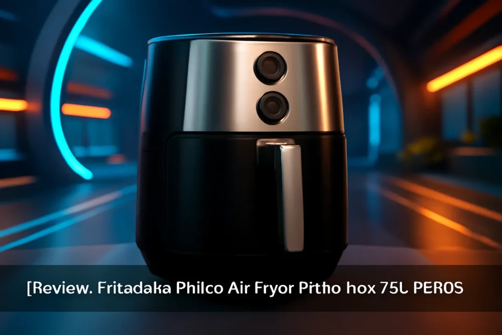 Fritadeira Philco Air Fryer Preto Inox 7.2L PFR06 220V: Eficiência e Praticidade para Sua Cozinha