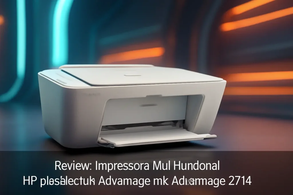 Impressora Multifuncional HP DeskJet Ink Advantage 2774: Wi-Fi e Scanner Compacto para Seu Escritório