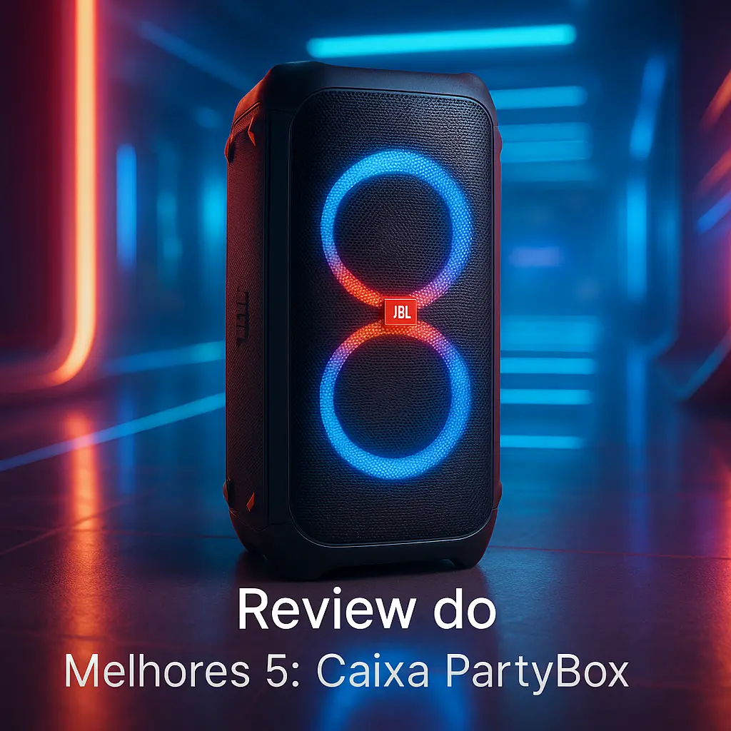Melhores 5 caixa partybox