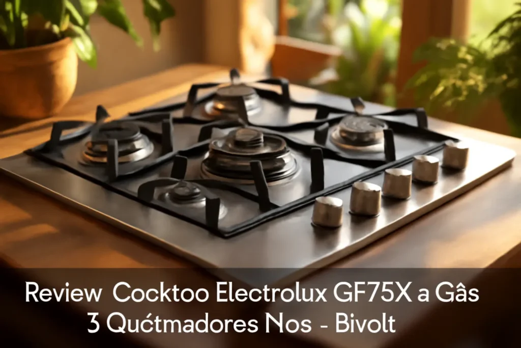 Cooktop Electrolux GF75X a Gás 5 Queimadores Inox - Bivolt