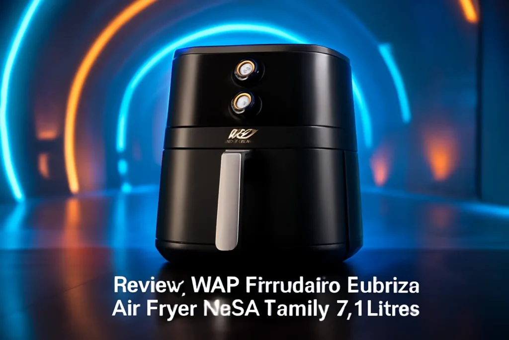 WAP Fritadeira Elétrica Air Fryer MEGA FAMILY 7,1 Litros - Potência e Praticidade na Cozinha