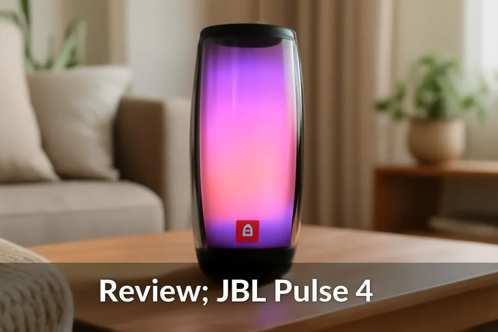 JBL Pulse 4: Caixa de Som Bluetooth Portátil com Show de Luzes e À Prova D'água