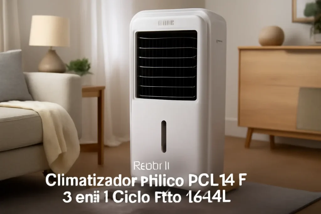 Climatizador Philco PCL14F 3 em 1 Ciclo Frio 14L - Portátil e Prático