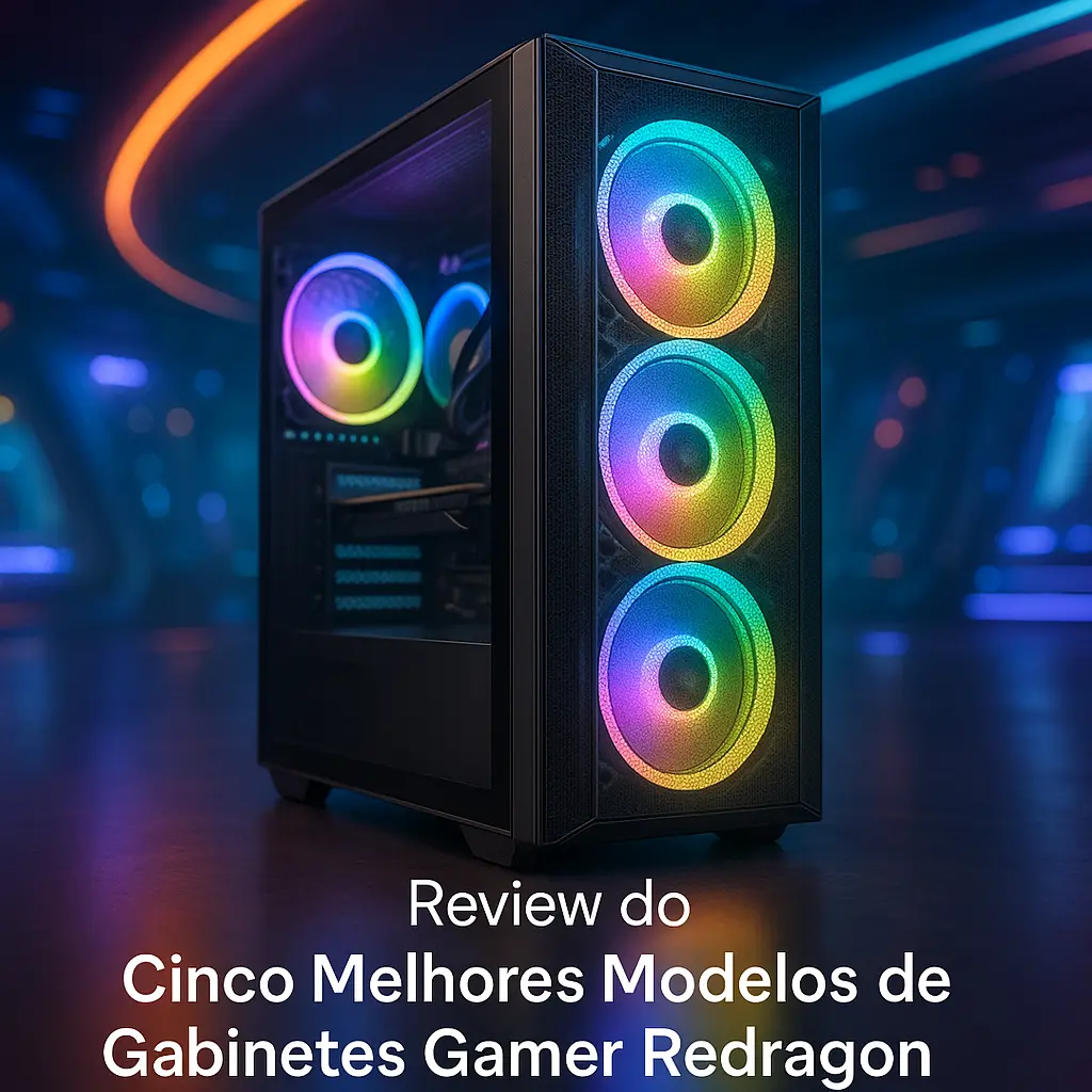 Cinco Melhores Modelos de Gabinetes Gamer Redragon