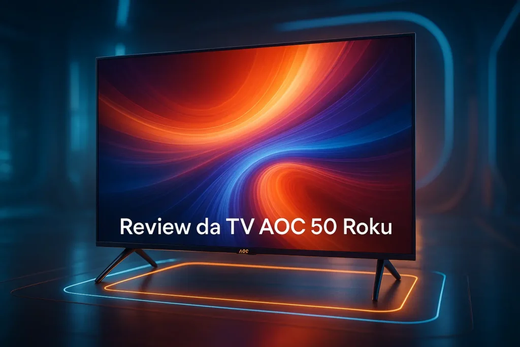 Principais Cinco TV AOC 50 Roku