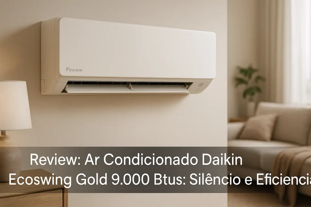 Ar Condicionado Daikin Ecoswing Gold 9.000 Btus: Silêncio e Eficiência