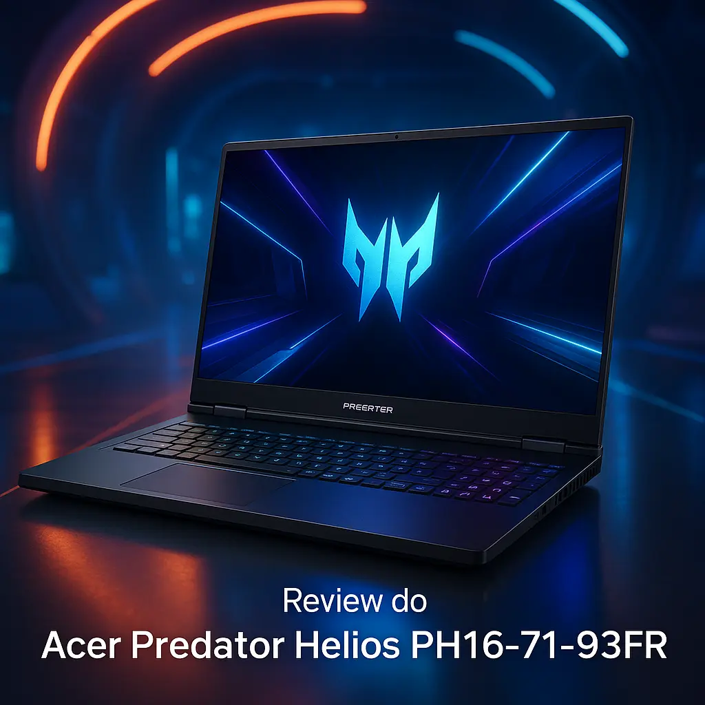 Lista de 5 Melhores:  notebook Acer Predator Helios ph16-71-93fr 16.0 i9 rtx 4080