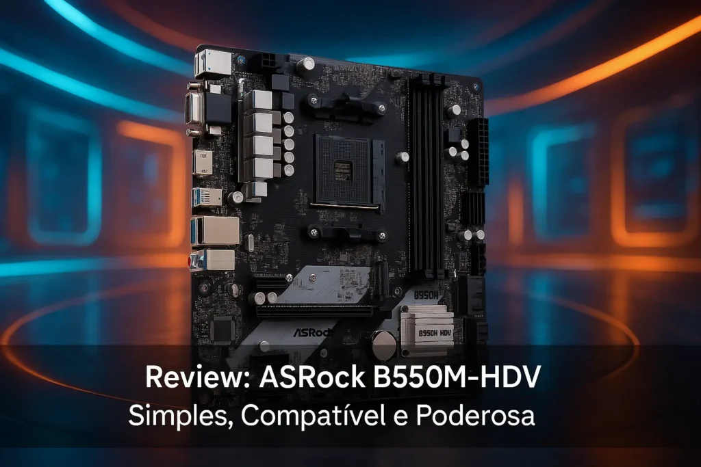 ASRock B550M-HDV: Simples, Compatível e Poderosa