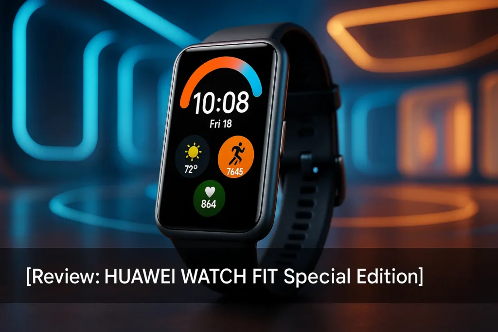 HUAWEI WATCH FIT Special Edition: Leveza, Tela AMOLED e GPS Integrado