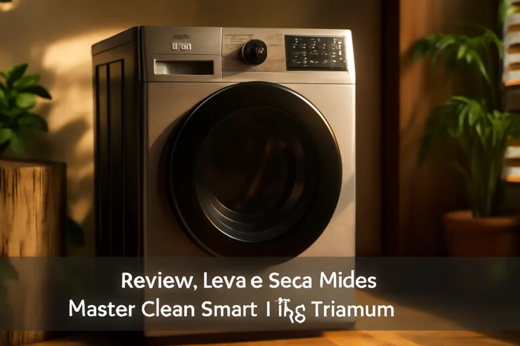 Lava e Seca Midea Master Clean Smart 11kg Titanium 127V: Desempenho e Tecnologia em Seu Lar