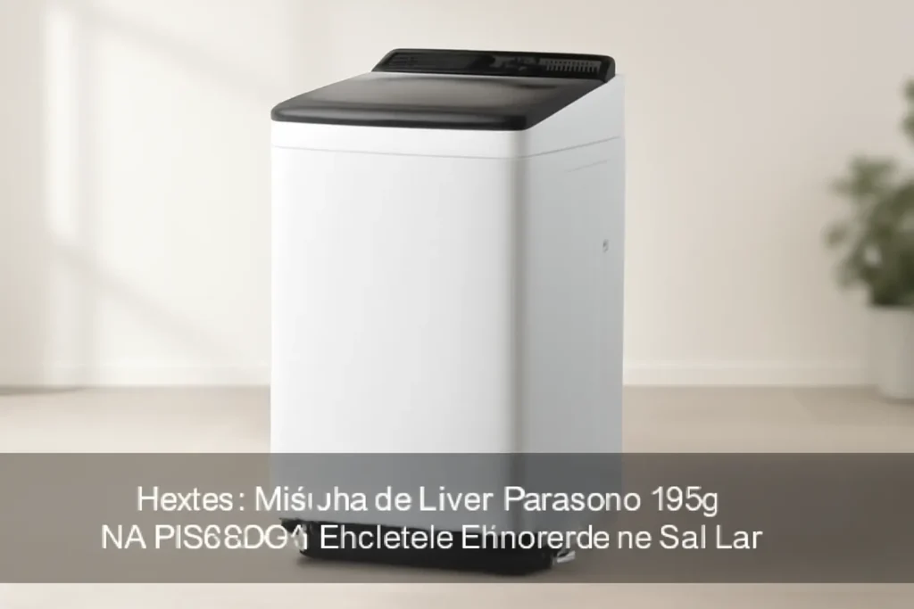 Máquina de Lavar Panasonic 16kg Branco NA-F160B6WA: Eficiência e Inovação no Seu Lar