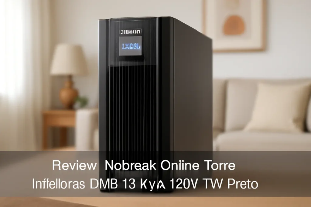 Review do Nobreak Online Torre Intelbras DNB 1.5kVA 120V TW Preto