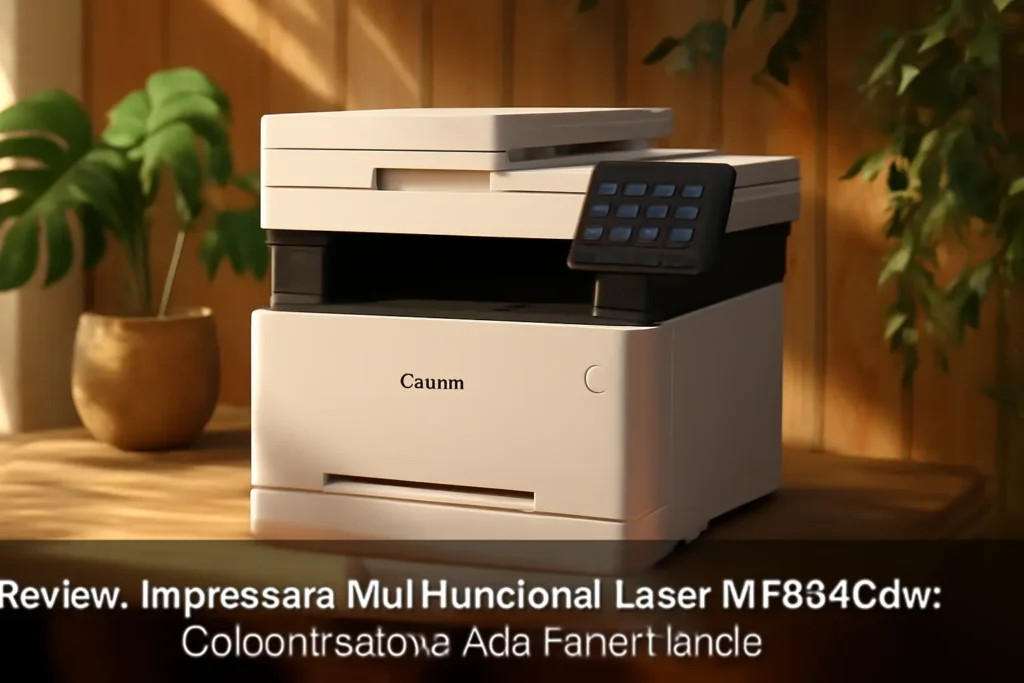 Impressora Multifuncional Laser MF654CDW: Conectividade e Alta Performance