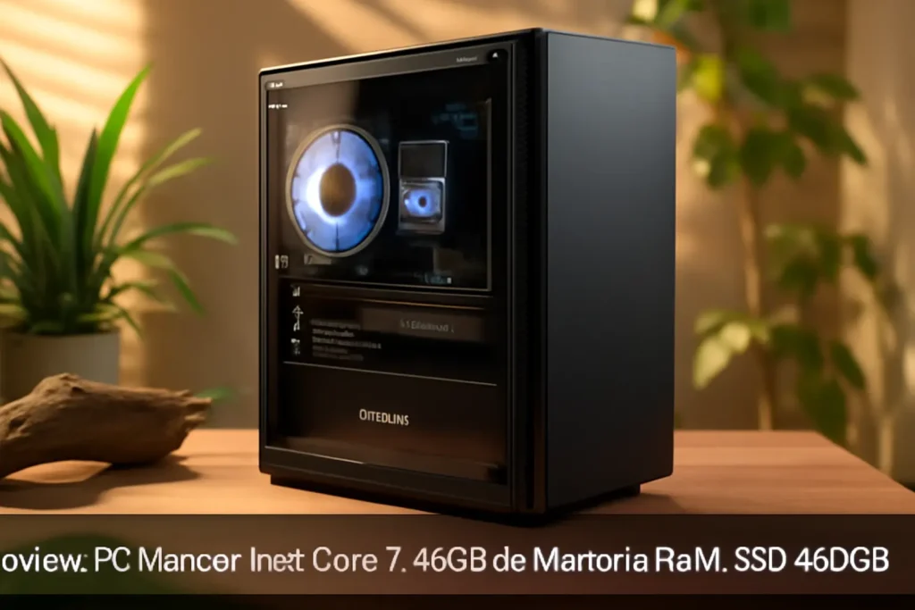 PC CPU Mancer Intel Core i7, 16GB de Memória RAM, SSD 480GB