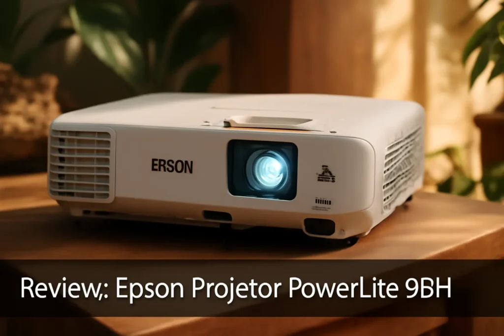 Epson Projetor PowerLite 98H: Imagem Brilhante e Alta Conectividade