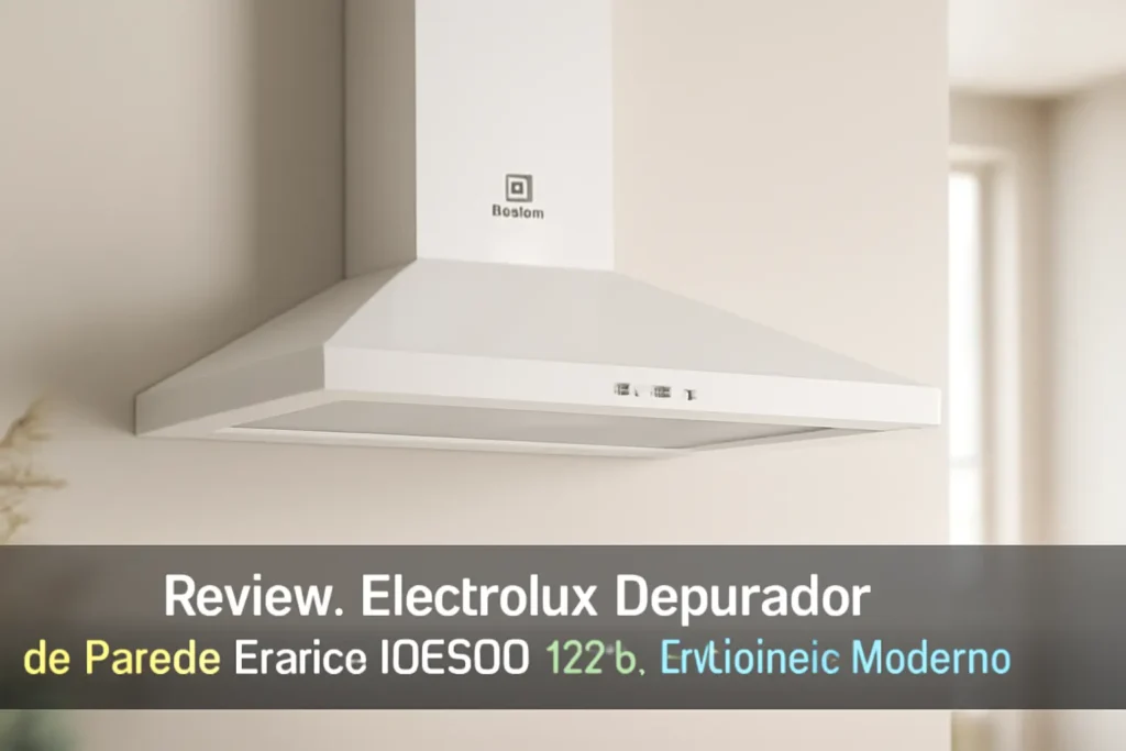 Electrolux Depurador de Parede Branco (DE60B) 127V: Eficiente e Moderno