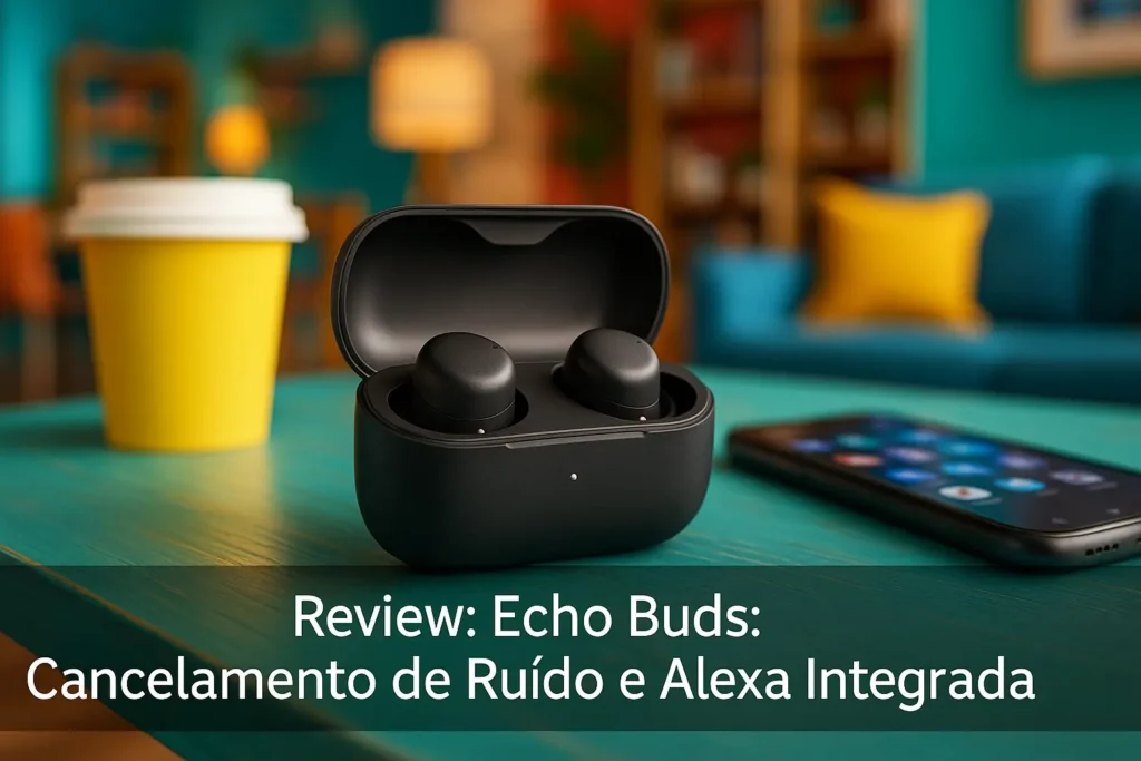 Echo Buds: Cancelamento de Ruído e Alexa Integrada